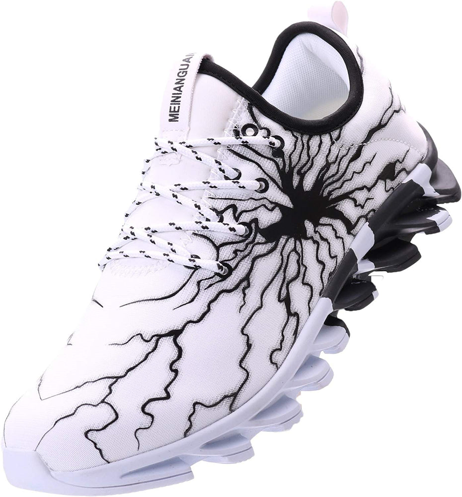 Men's Stylish Graffiti Personality Basketball Shoes